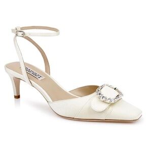 Badgley Mischka Odesza Ankle Strap Pump -yellow